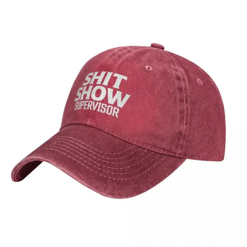 Shit Show Supervisor Baseball Cap - MiamiTeenyWeenyBikini.Com