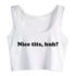 Nice Tits Crop Top - MiamiTeenyWeenyBikini.Com