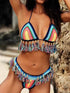 Handmade Rainbow Crochet Bikini Set