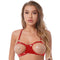 Wet Look Patent Leather Open Nipples Bra - MiamiTeenyWeenyBikini.Com