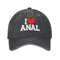 I Love ANAL Denim Baseball Cap
