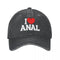 I Love ANAL Denim Baseball Cap - MiamiteenyWeenyBikini.Com