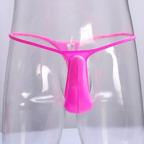 Men's Beach Thong Penis Pouch - MiamiTeenyWeenyBikini.Com