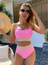 Women's High Waist Top Bikini Set = MiamiTeenyWeenyBikini.Com