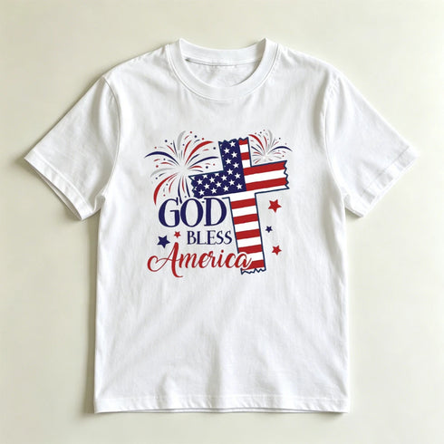 God Bless America T-Shirt - MiamiTeenyWeenyBikini.Com.