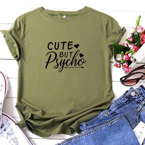 Cute But Psycho T Shirt