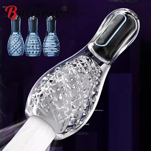 Male Masturbator Vibrator Cup - MiamiTeenyWeenyBikini.Com