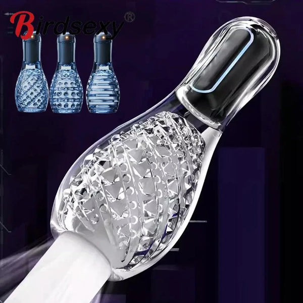 Male Masturbator Vibrator Cup - MiamiTeenyWeenyBikini.Com