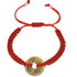 Lucky Five Emperor Copper Coin Bracelet
