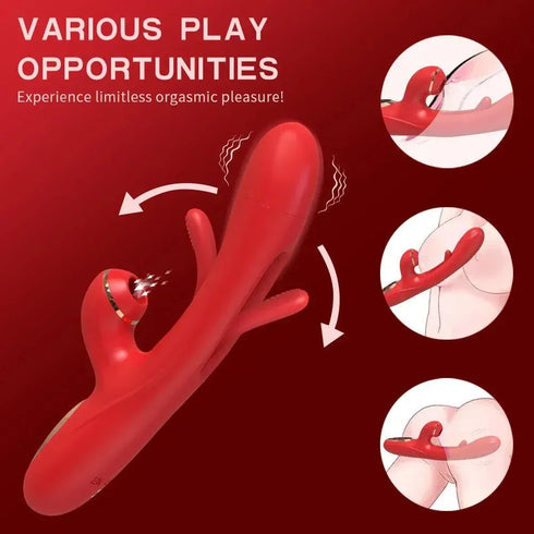 Clit Sucker Flapper Vibrator - MiamiTeenyWeenyBikini.Com