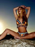 Handmade Rainbow Crochet Bikini Set - MiamiTeenyWeenyBikini.Com