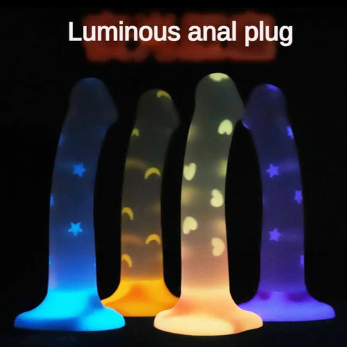 Jelly Glow Silicone Dildos - MiamiTeenyWeenyBikini.Com