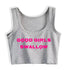 Good Girls Swallow Crop Top - MiamiTeenyWeenyBikini.Com