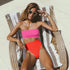Dot Print One Piece Swimsuit - MiamiTeenyWeenyBikini.Com