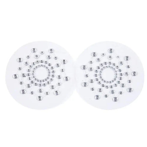 Crystal Rhinestone Nipple Pasties - MiamiTeenyWeenyBikini.Com