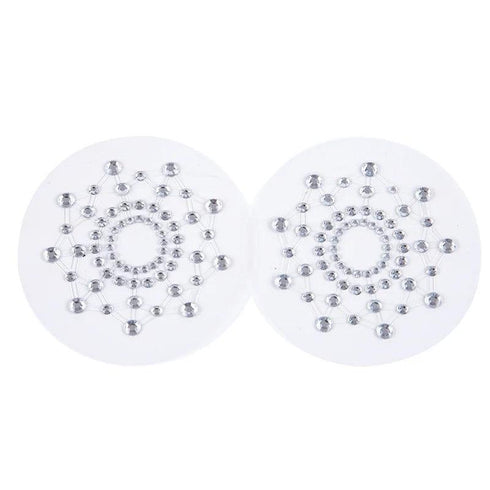 Crystal Rhinestone Nipple Pasties - MiamiTeenyWeenyBikini.Com