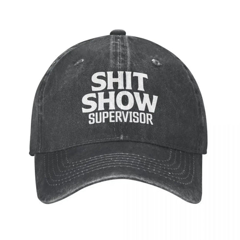 Shit Show Supervisor Baseball Cap - MiamiTeenyWeenyBikini.Com