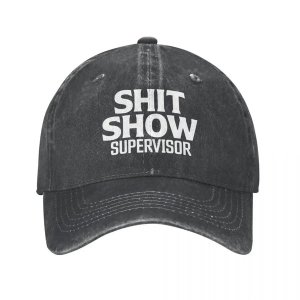 Shit Show Supervisor Baseball Cap - MiamiTeenyWeenyBikini.Com
