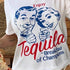Enjoy Tequila Retro Graphic Tee - MiamiTeenyWeenyBikini.Com