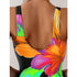 Summer Print One-Piece Swimsuit - MiamiTeenyWeenyBikini.Com