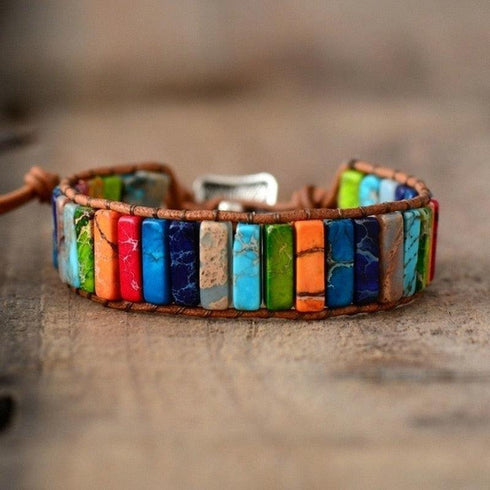 Tibetan Beaded Adjustable Bracelet