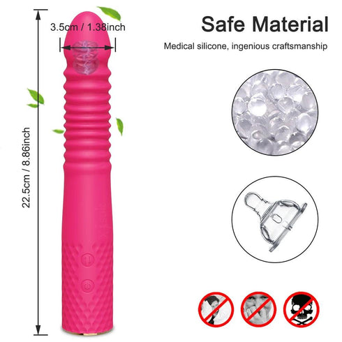 Telescopic Dildo Vibrator