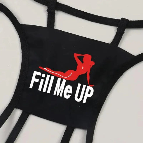 Fill Me Up Thong - MiamiTeenyWeenyBikini.Com