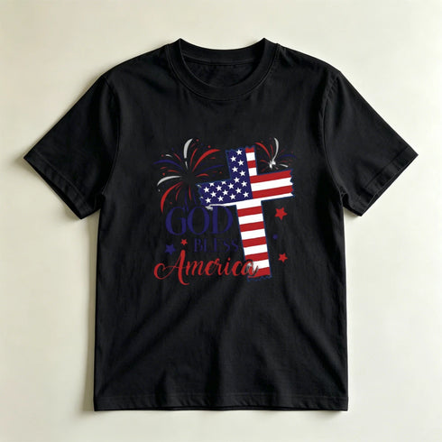 God Bless America T-Shirt - MiamiTeenyWeenyBikini.Com.