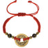 Lucky Five Emperor Copper Coin Bracelet