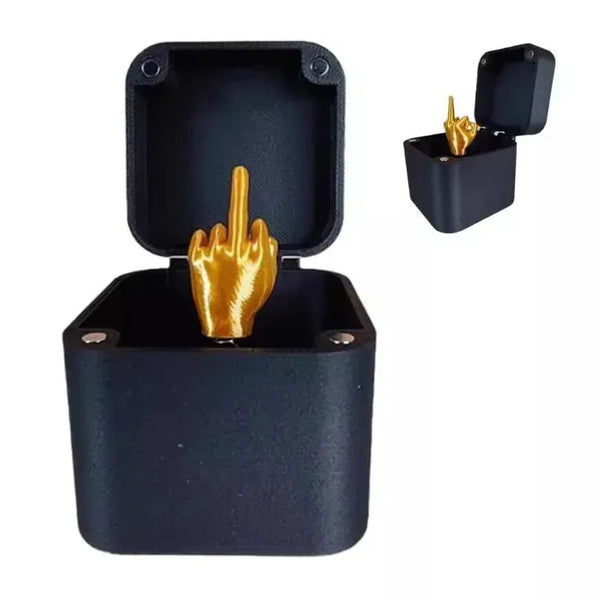Pop-Up Middle Finger Gift Box - MiamiTeenyWeenyBikini.Com