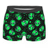 Green Alien UFO Moon Briefs