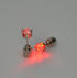 Light Up LED Bling Ear Stud Earrings - MiamiTeenyWeenyBikini.Com