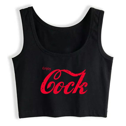 Enjoy Cock Tank Top - MiamiTeenyWeenyBikini.Com