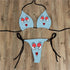 Funny Face Bikini Set