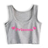 Princess Pink Crop Top - MiamiTeenyWeenyBikini.Com