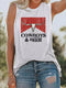Cowboys And Beer Tanks Top - MiamiTeenyWeenyBikini.Com