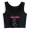 Cum Slut Crop Top - MiamiTeenyWeenyBikini.Com