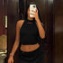 Backless Slim Crop Top - MiamiTeenyWeenyBikini.Com