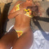 Chic Print Bikini Set