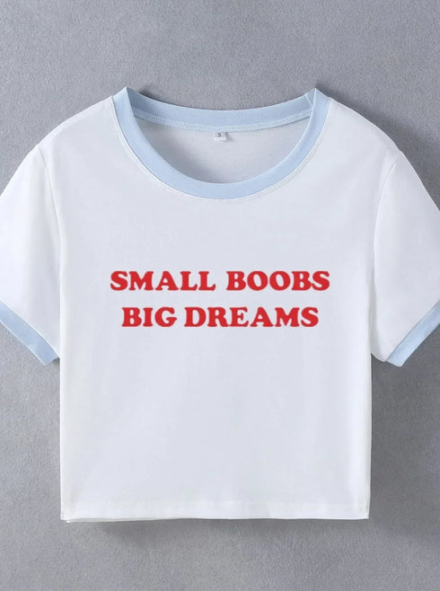 Small Boobs Big Dreams Top