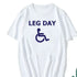 Leg Training Day T Shirt