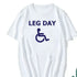 Leg Training Day T Shirt - MiamiTeenyWeenyBikini.Com