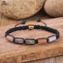 Natural Tourmaline Woven Bracelet