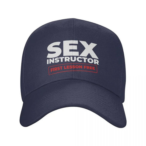 Classic Unisex Sex Instructor Baseball Cap - MiamiTeenyWeenyBikini.Com