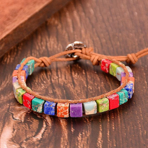 Tibetan Beaded Adjustable Bracelet