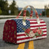 American Flag Quilted Duffle Bag - MiamiTeenyWeenyBikini.Com.