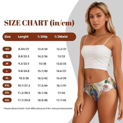 Virgin Of Guadalupe Panties - MiamiTeenyWeenyBikini.Com