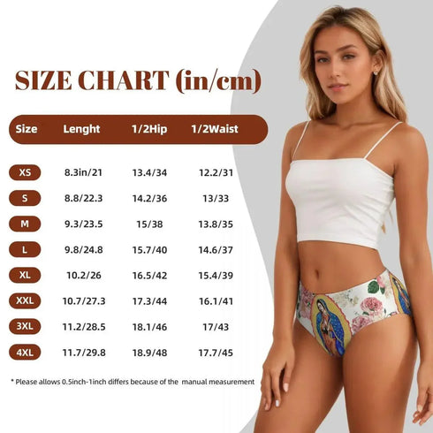 Virgin Of Guadalupe Panties - MiamiTeenyWeenyBikini.Com