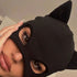 Cat's Ear Knitted Mask Cap - MiamiTeenyWeenyBikini.Com