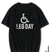Leg Training Day T Shirt